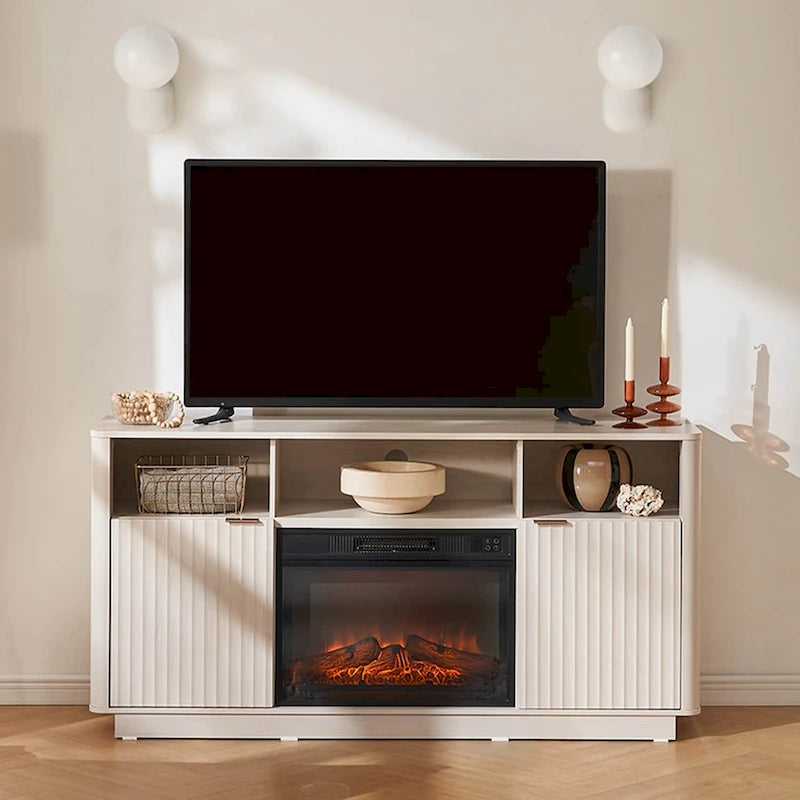 Meuble TV avec cheminée électrique Brooklyn 59