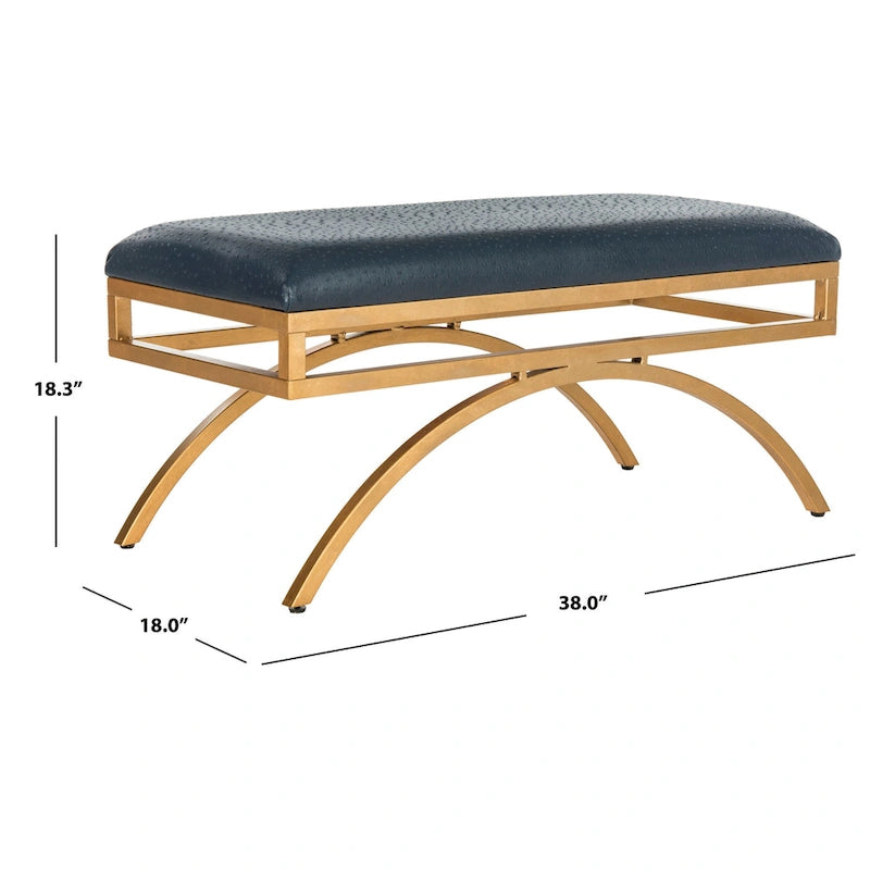 Banc en arc Belinda Modern Glam