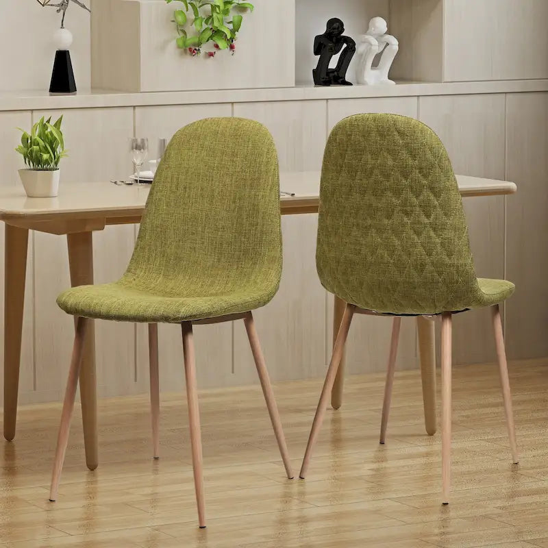 Chaises de salle à manger Caden de style milieu de siècle (2 sur 2)