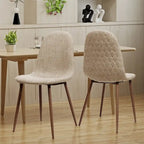 Chaises de salle à manger Caden de style milieu de siècle (2 sur 2)