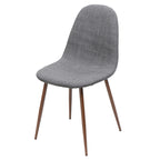 Chaises de salle à manger Caden de style milieu de siècle (2 sur 2)