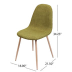 Chaises de salle à manger Caden de style milieu de siècle (2 sur 2)