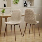 Chaises de salle à manger Caden de style milieu de siècle (2 sur 2)
