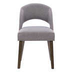 Chaise de salle à manger tapissée Tiffany - Lot de 2