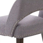 Chaise de salle à manger tapissée Tiffany - Lot de 2