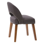Chaise de salle à manger tapissée Tiffany - Lot de 2