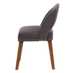 Chaise de salle à manger tapissée Tiffany - Lot de 2