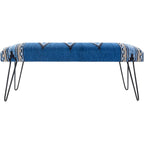 Banc rembourré de style moderne du sud-ouest Avril