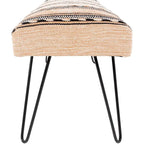 Banc rembourré de style moderne du sud-ouest Avril