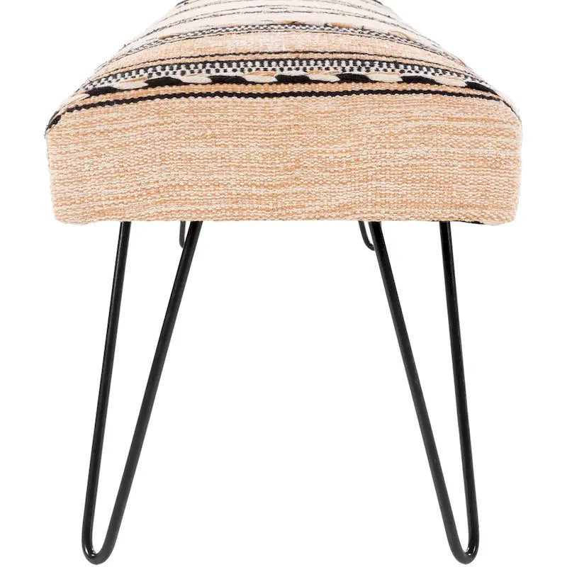 Banc rembourré de style moderne du sud-ouest Avril