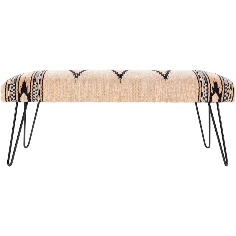 Banc rembourré de style moderne du sud-ouest Avril