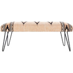 Banc rembourré de style moderne du sud-ouest Avril