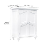Armoire d'appoint sur pied Versailles à deux portes
