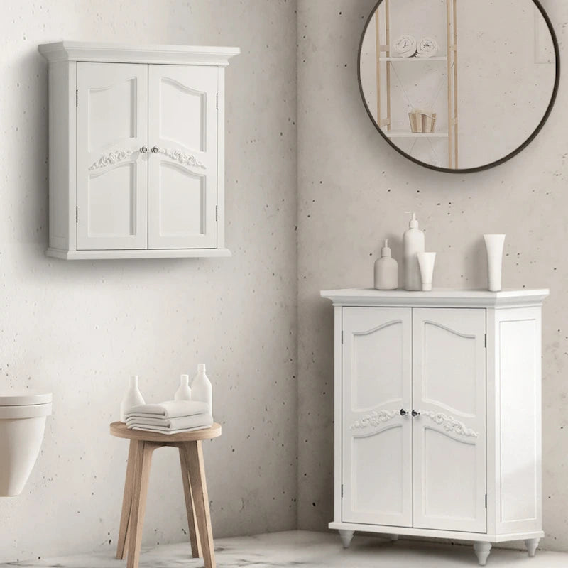 Armoire d'appoint sur pied Versailles à deux portes