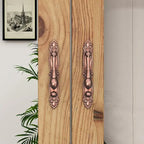 Ensemble double armoire Grand Dressing d'inspiration vintage avec accents métalliques