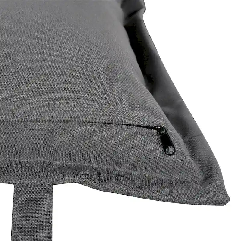 Fauteuil pivotant de jardin en rotin en forme d'œuf avec coussins et fonction à bascule