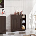 Meuble de salle de bain autoportant avec tiroir réglable