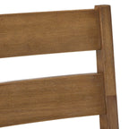 Chaises de salle à manger en bois massif Palmer - Lot de 2